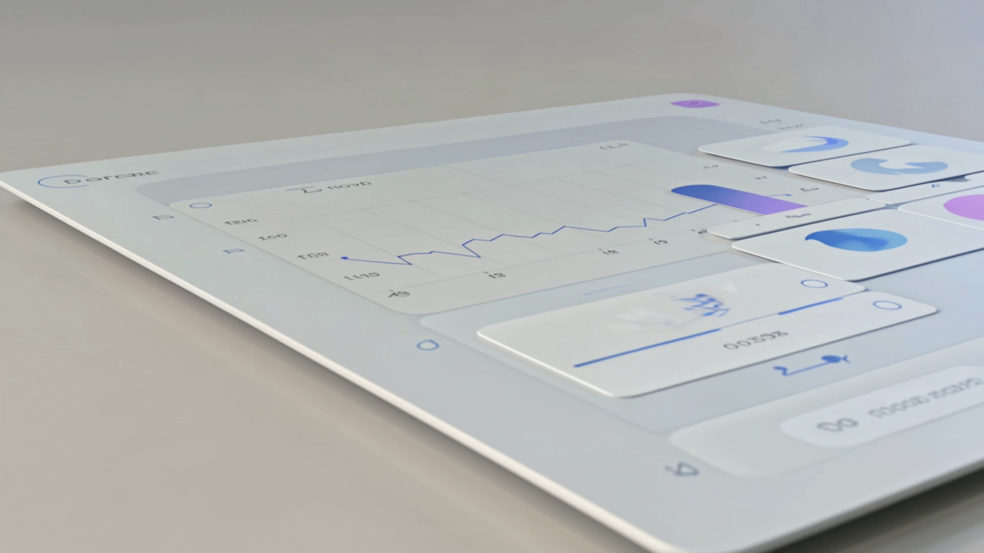 Custom app development dashboard preview